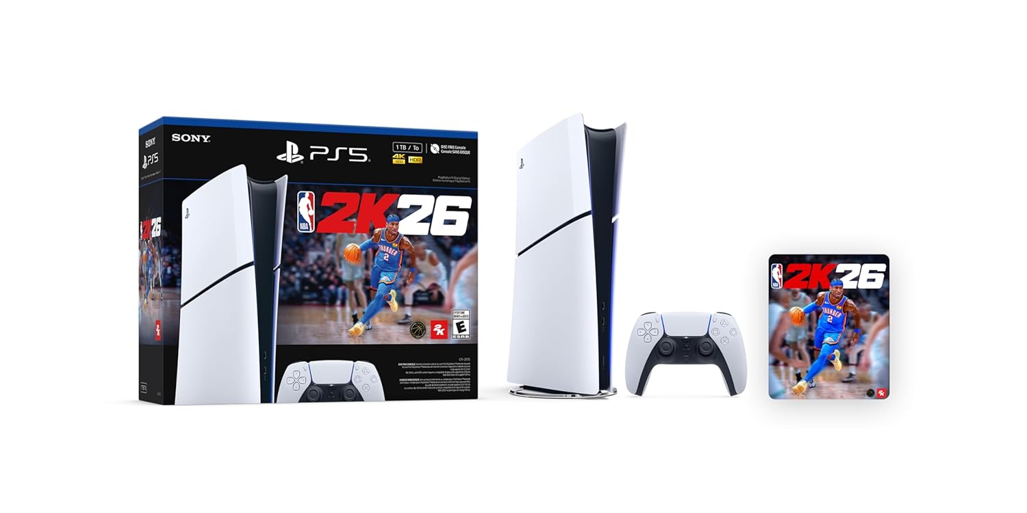PlayStation 5 Digital Edition – NBA 2K26 Bundle (slim)